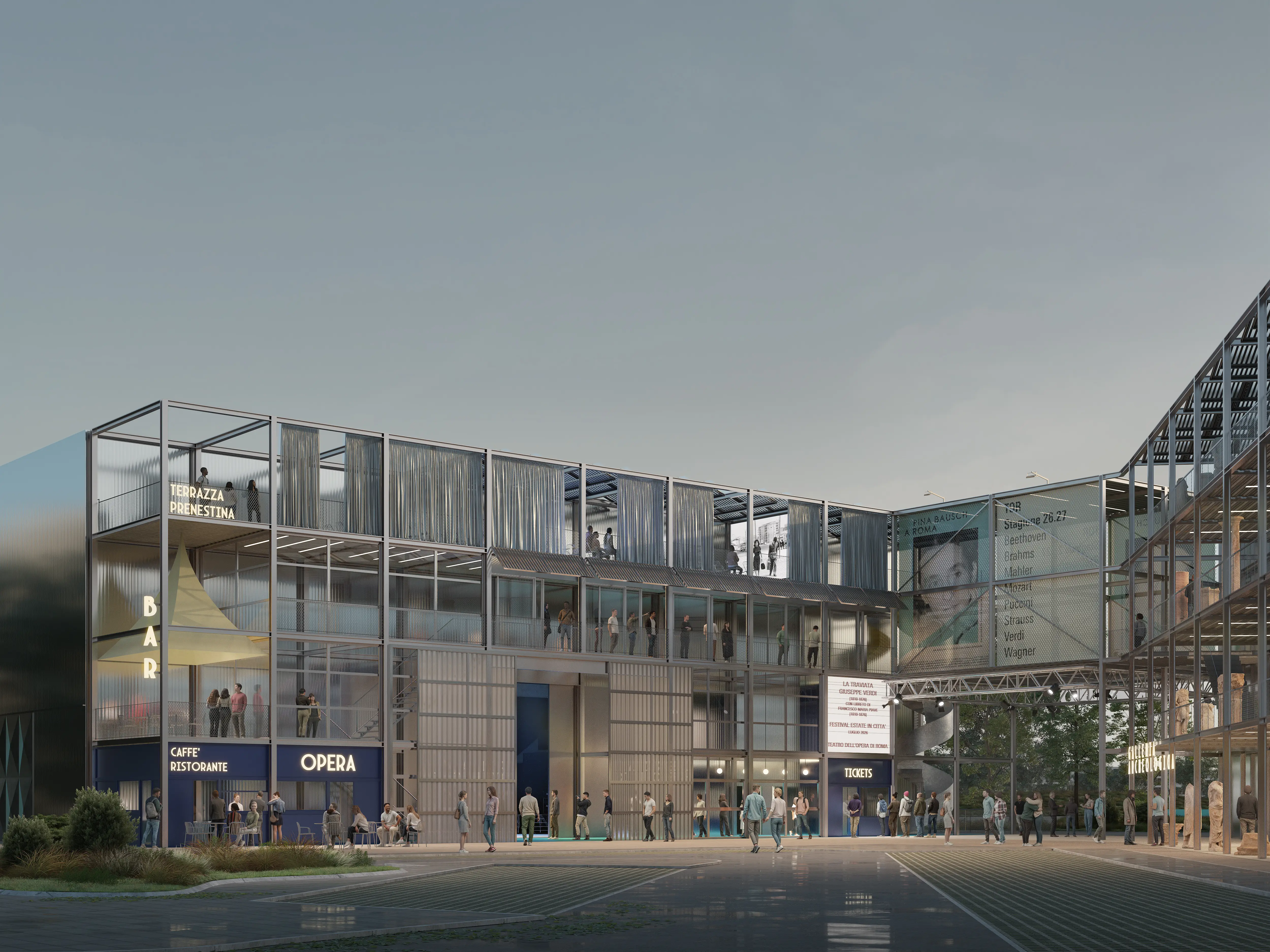 LAB.Prenestino, Rome